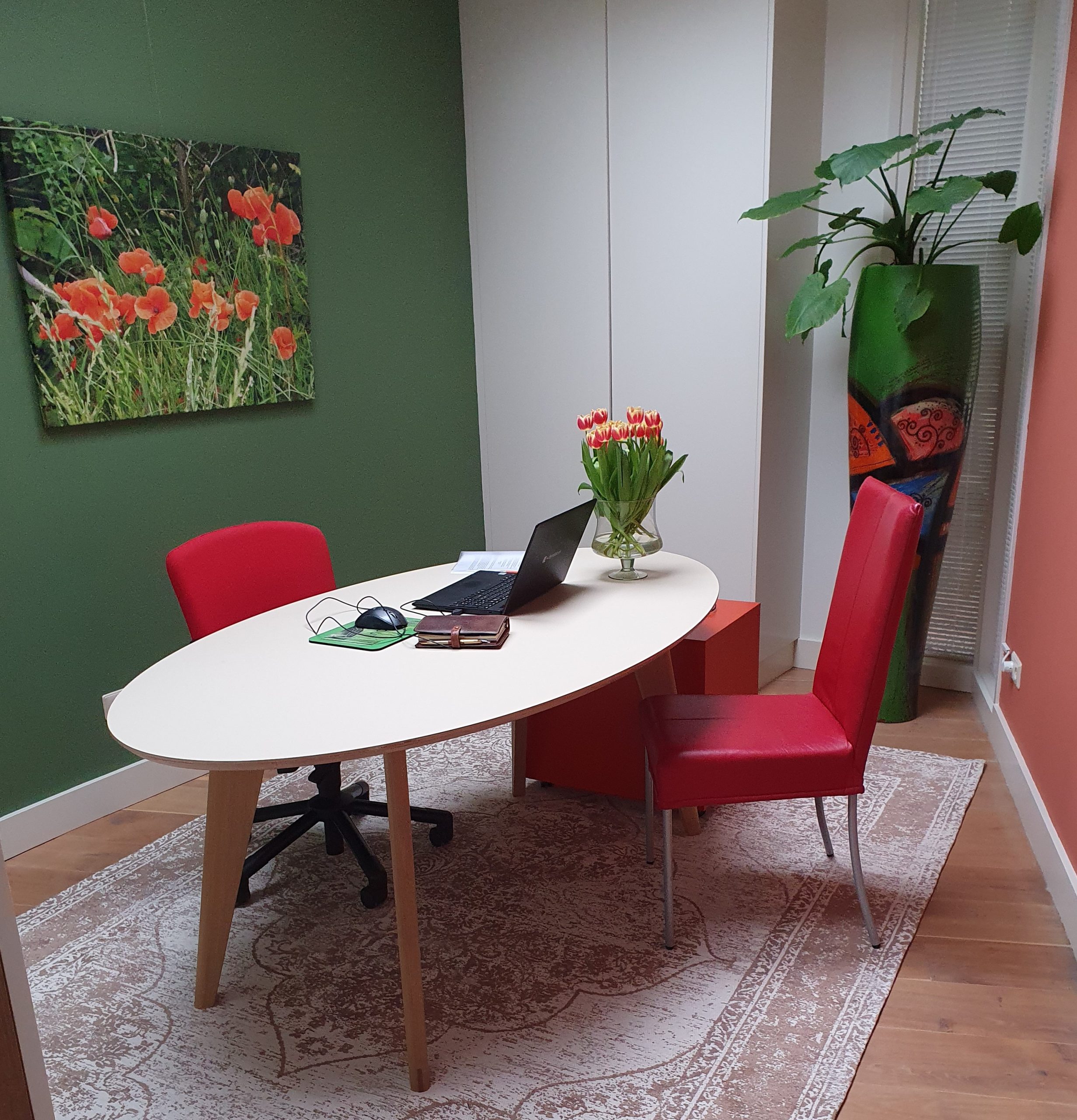 Klankborden, een op een op kantoor of online